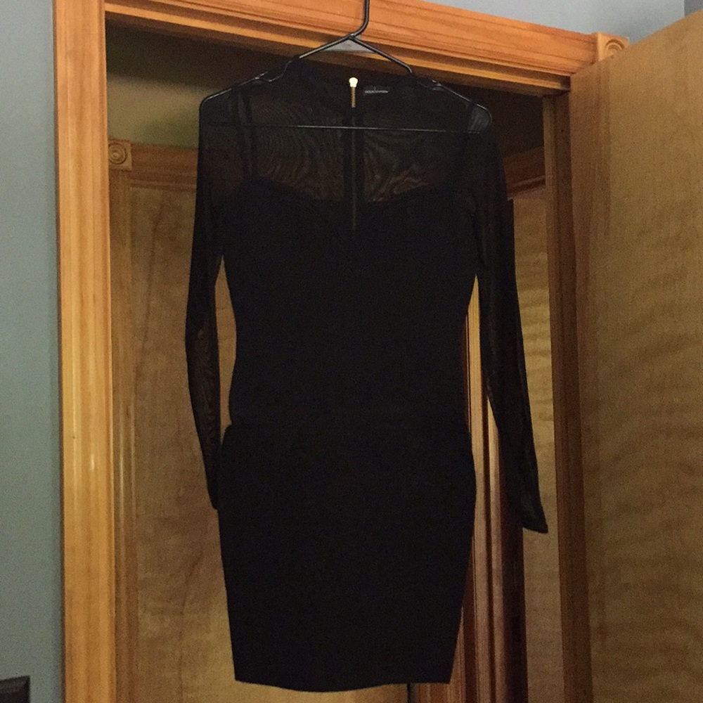 Dress, black mini